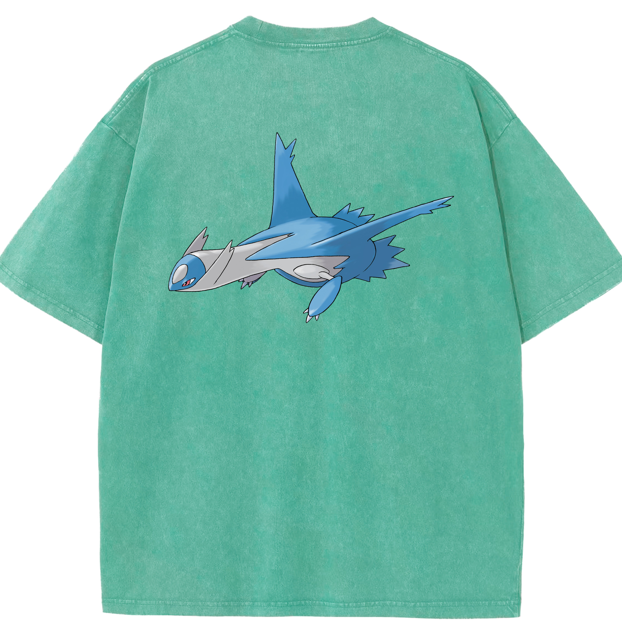（画像用） ポケットモンスター Pokémon 綿100% ヴィンテージ風 半袖Tシャツ（背面プリント）